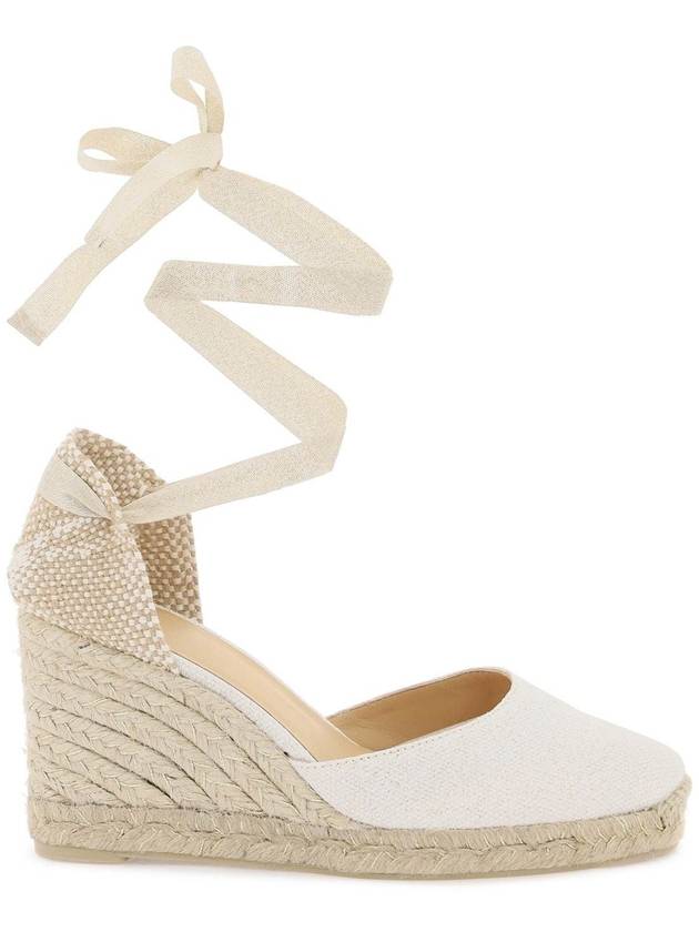 Lurex Carina Wedge Espadrilles