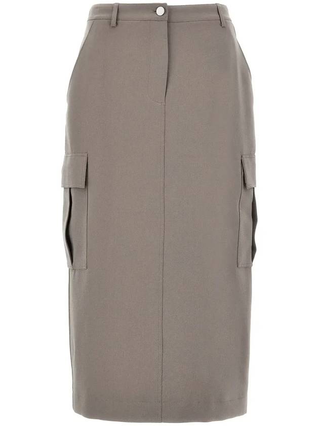 띠어리 릴렉스 카고 스커트 O0709302_P3A