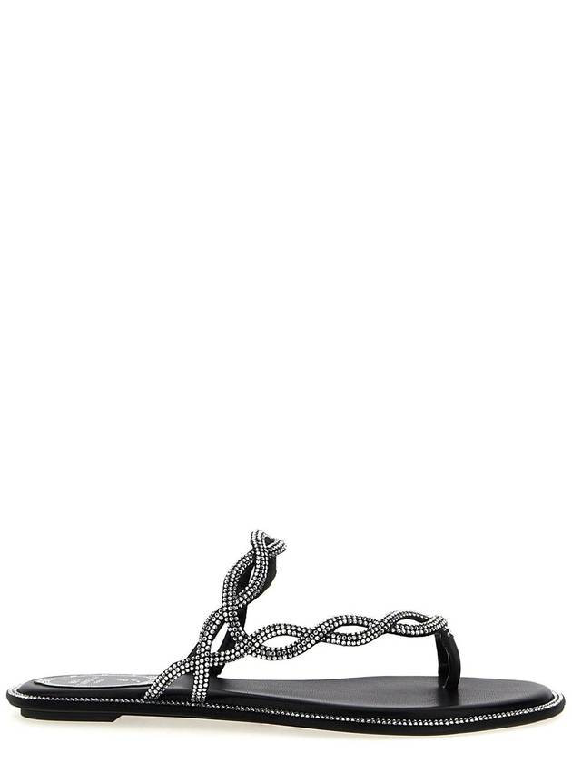 Rene Caovilla - Braid Sandals Black