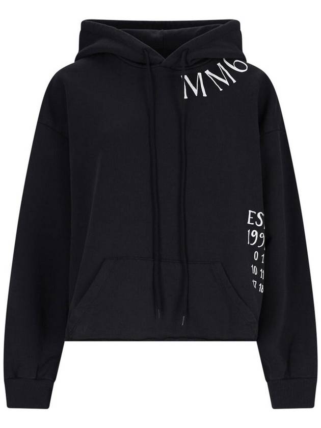 MM6 Maison Margiela Logo hooded sweatshirt