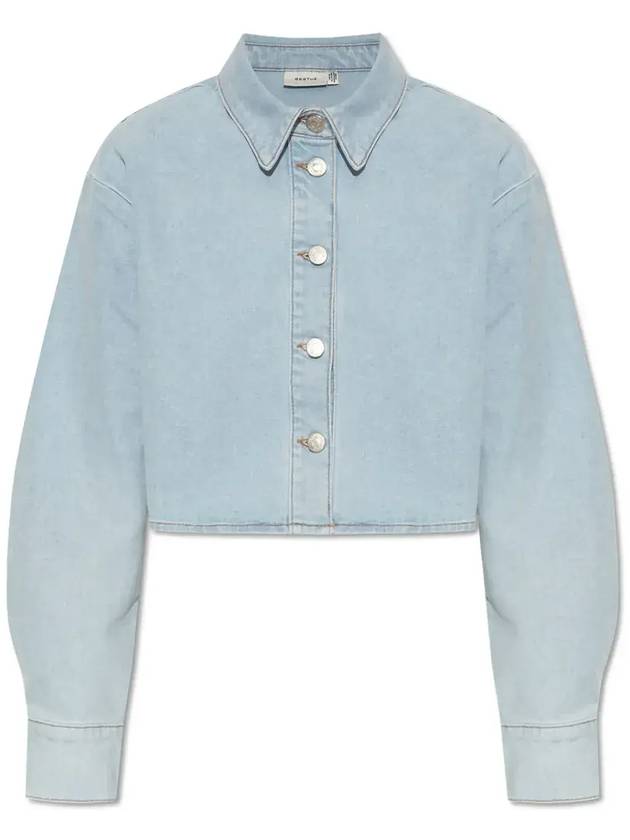 게스투즈 크롭 버튼 다운 탑 109092380_LIGHTBLUEWASHED