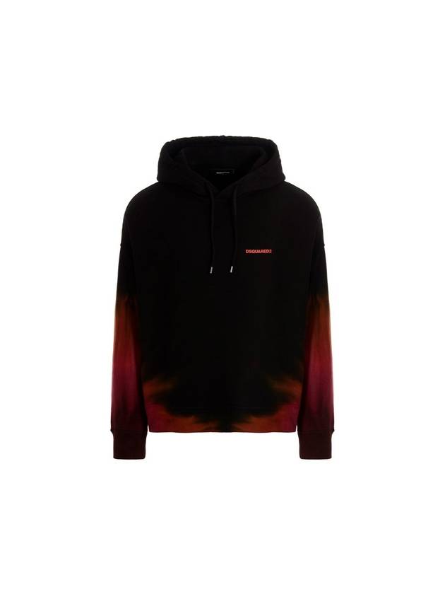 디스퀘어드2 SS 2023 스웨트셔츠 con cappuccio D2 Flame S74GU0668S25030962A
