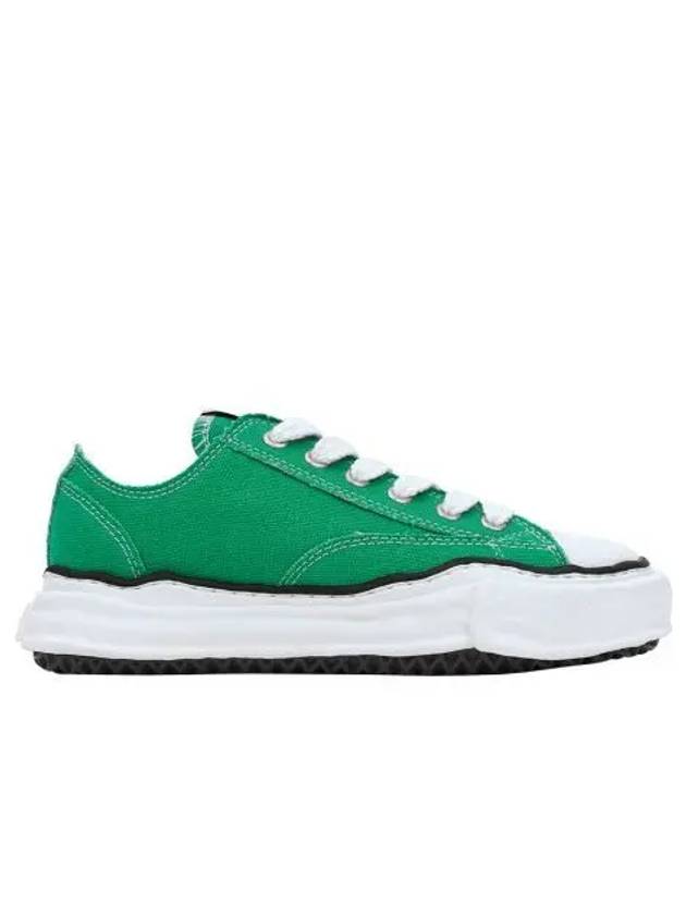 메종 미하라 야스히로 피터슨 OG 솔 캔버스 로우 스니커즈 그린 Maison Mihara Yasuhiro Peterson OG Sole Canvas Low Sneakers Green