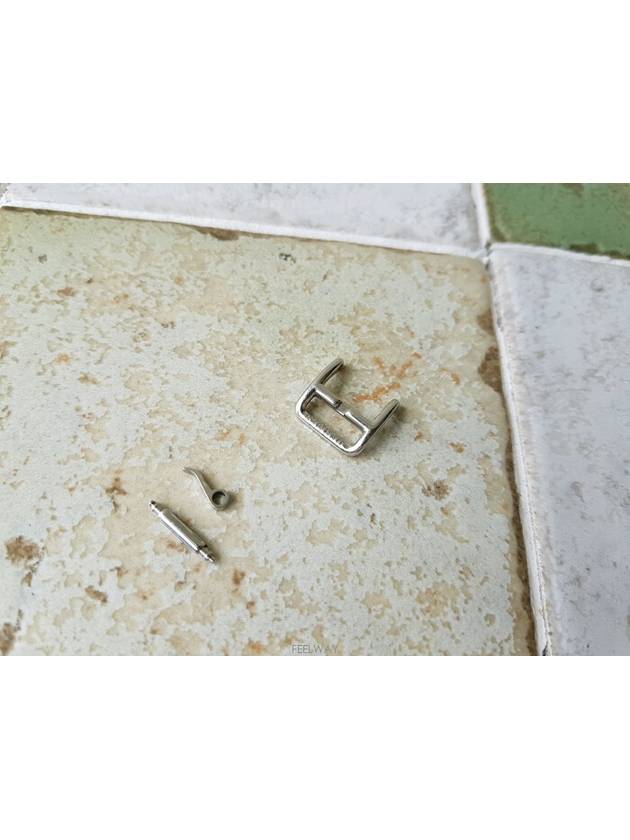 에르메스 H아워TPM 은장 시계 버클