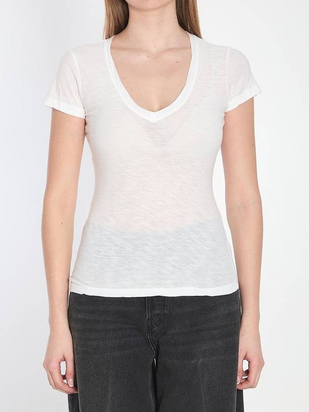 JAMES PERSE V neck t shirt WUA3695WHT