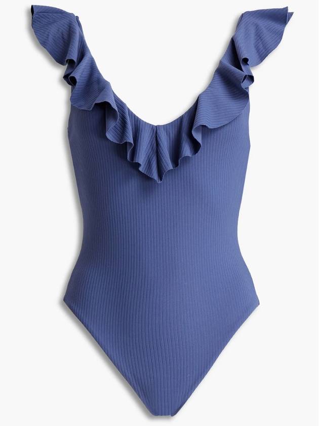 NB07 에버제이 여성 수영복 Open back ruffle trimmed swimsuit 42247633208352053