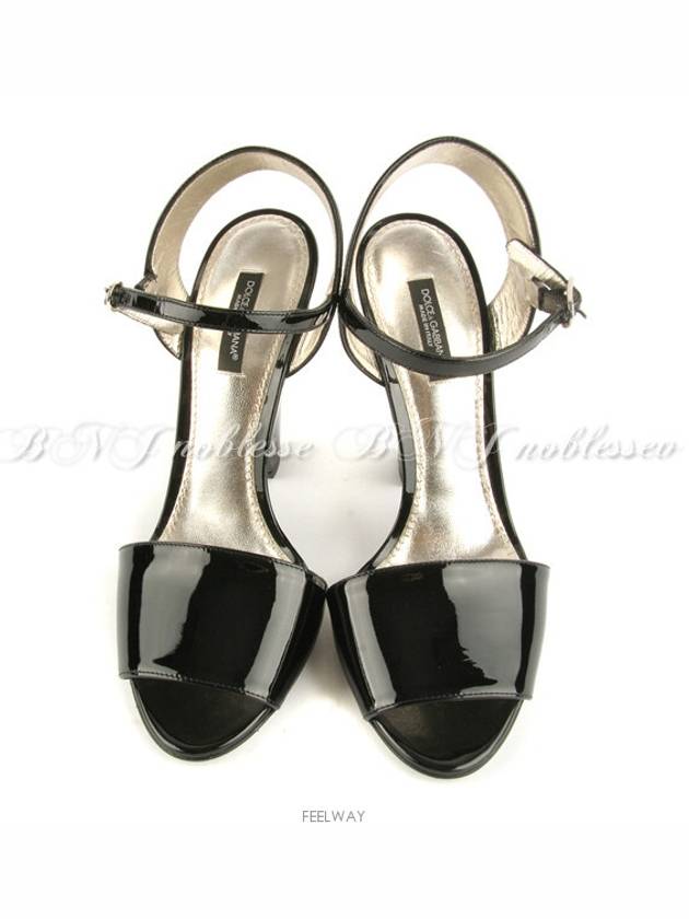 돌체앤가바나/C07538 A5609 80999/킬힐 블랙 패턴 11cm