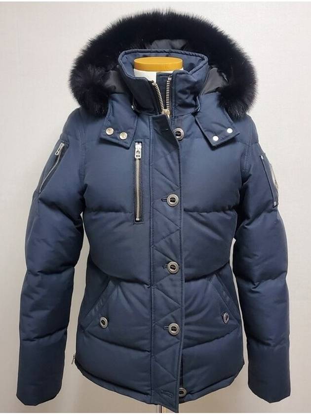 무스너클 쓰리쿼터 후드퍼 패딩 M