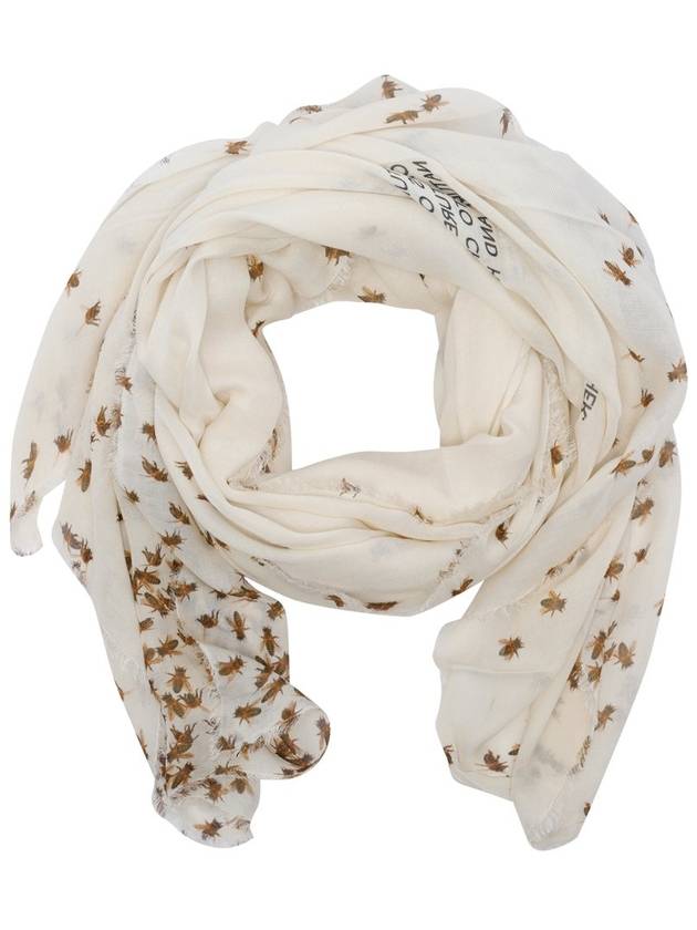 곤충 프린트 팔리에로 사르티 스카프