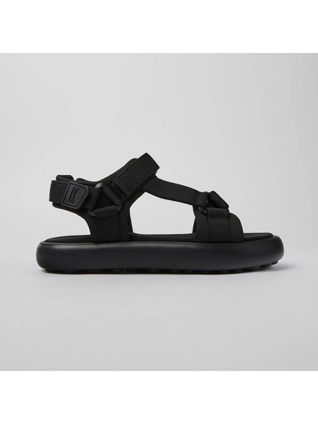 캠퍼 남성 Pelotas Flota 펠로타스 플로타 가죽 샌들 신발 Black