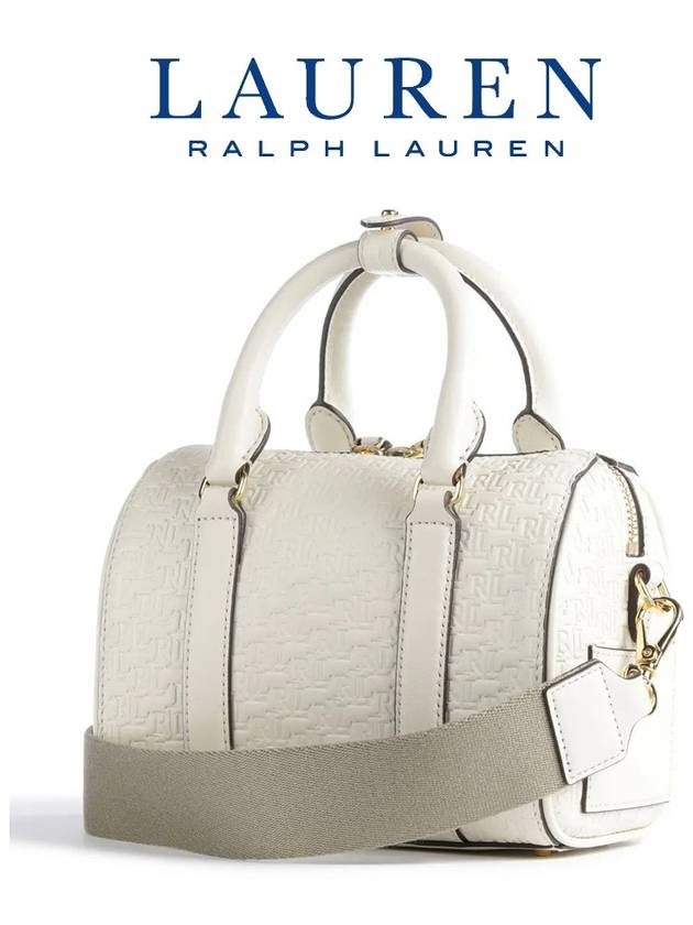 로렌랄프로렌 카덴 19 엠보싱 가죽 숄더백 431883553