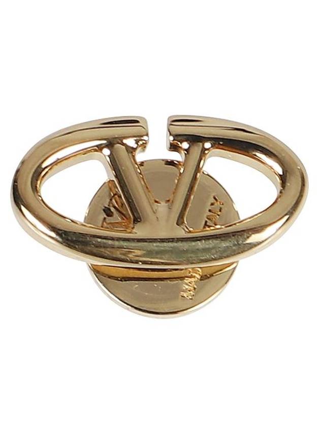 발렌티노 V로고 시그니처 싱글 귀걸이 골드