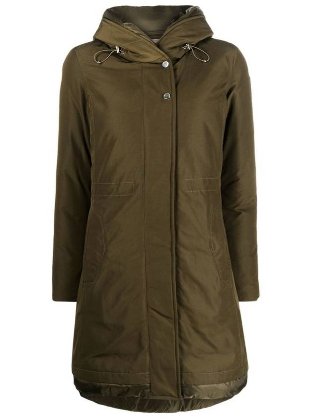 Woolrich Weoka 로고 패치 다운 패딩 파카