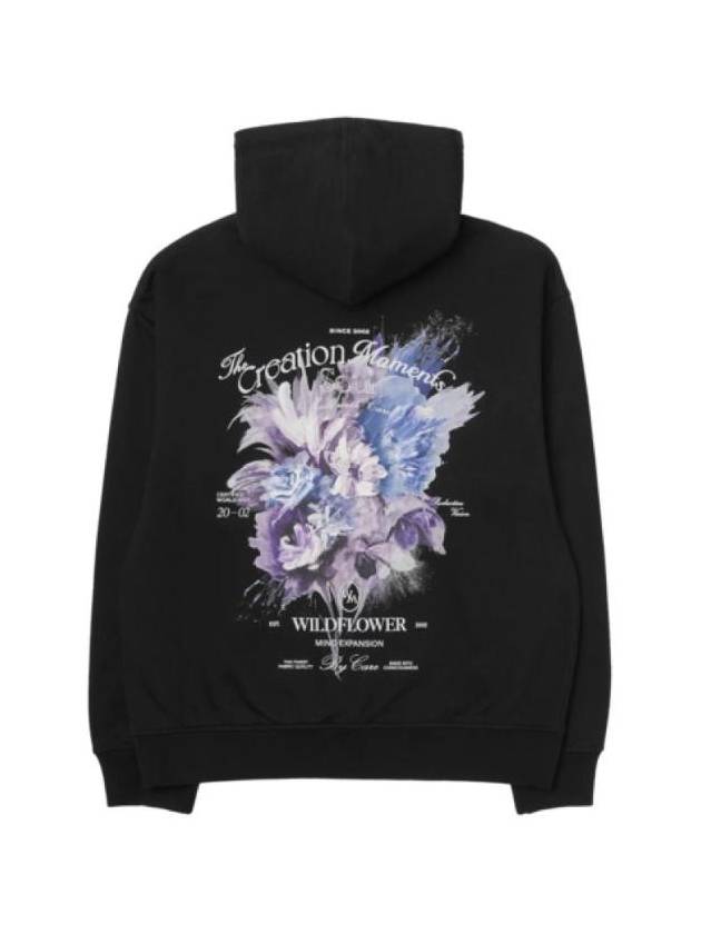 우영미 플라워 다잉 후드 블랙   25SS W251TS36723B