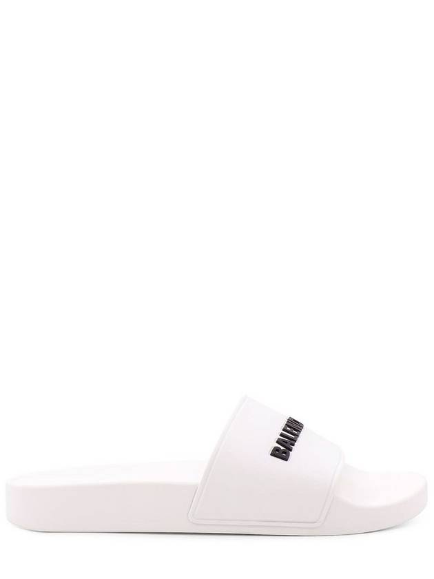 Balenciaga 로고 프린트 슬립온 슬라이드