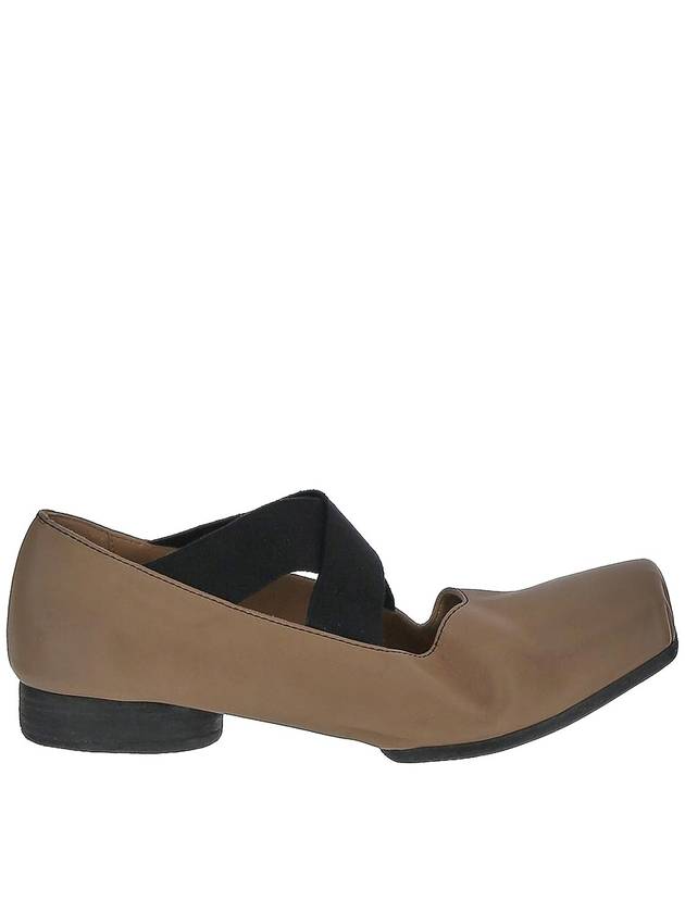 Uma Wang ballet shoes in rose with squared toe