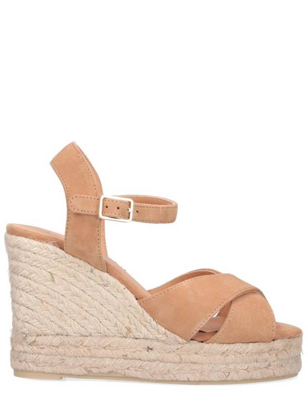 카스타네르 블라우델 크로스스트랩 오픈 토 웨지 에스프라딜