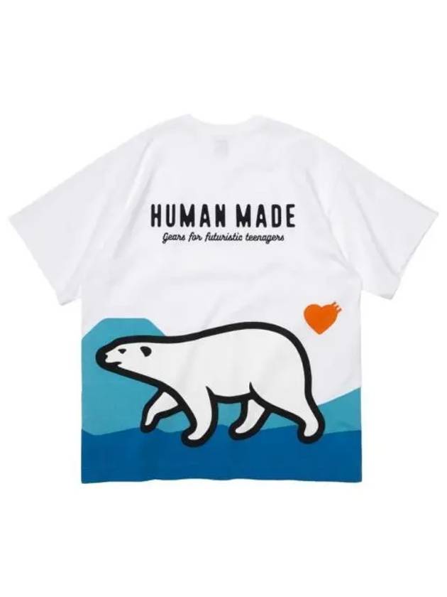 휴먼 메이드 그래픽 티셔츠 화이트 Human Made Graphic T Shirt White