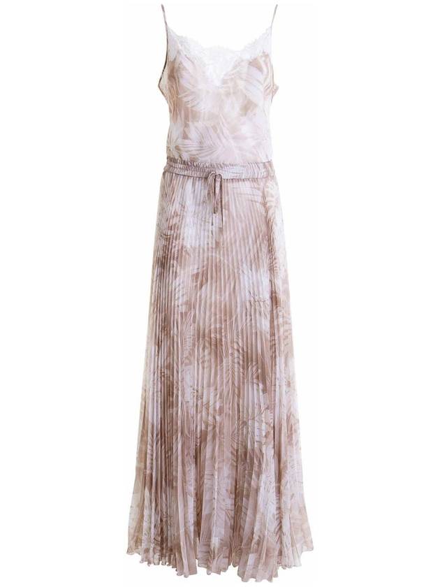 Ermanno Scervino Wide Neck Sleeveless Dress