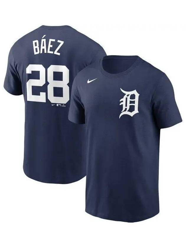736171 나이키 MLB Javier Baez 디트로이트 타이거스 Navy