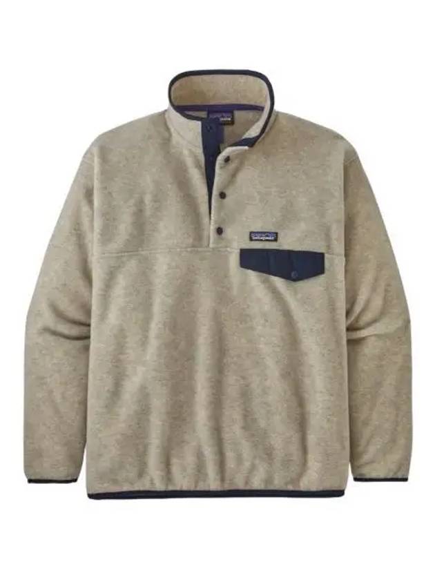 파타고니아 신칠라 스냅티 플리스 풀오버 오트밀 헤더 Patagonia Synchilla Snap T Fleece Pullover Oatmeal Heather