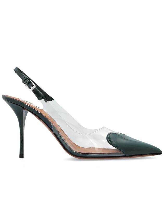 Ala?a Heeled Shoes Le Coeur Women's Green