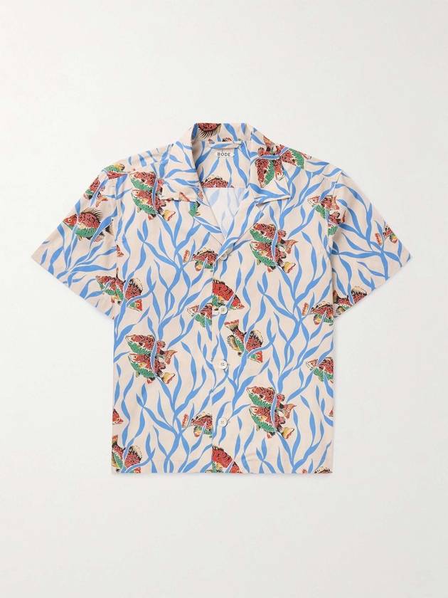 Bode 남성 반팔 셔츠