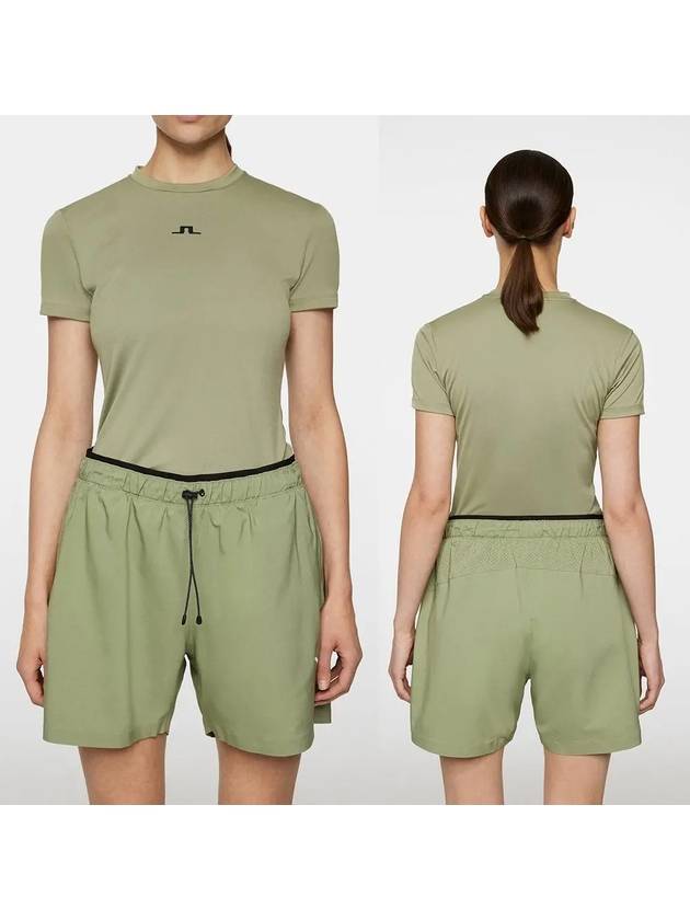 제이린드버그 반팔 골프웨어 여성 에이다 티셔츠 그린