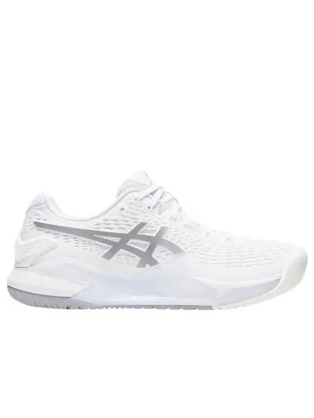 W 아식스 젤 레졸루션 9 화이트 퓨어 실버 W Asics Gel Resolution 9 White Pure Silver