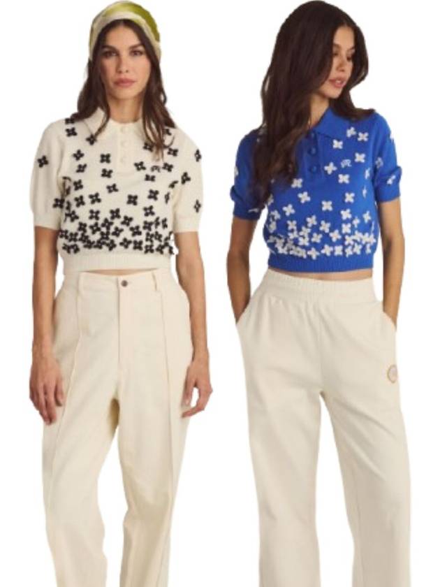 말본 니트 여성 반팔 LILI 폴로 25 SS