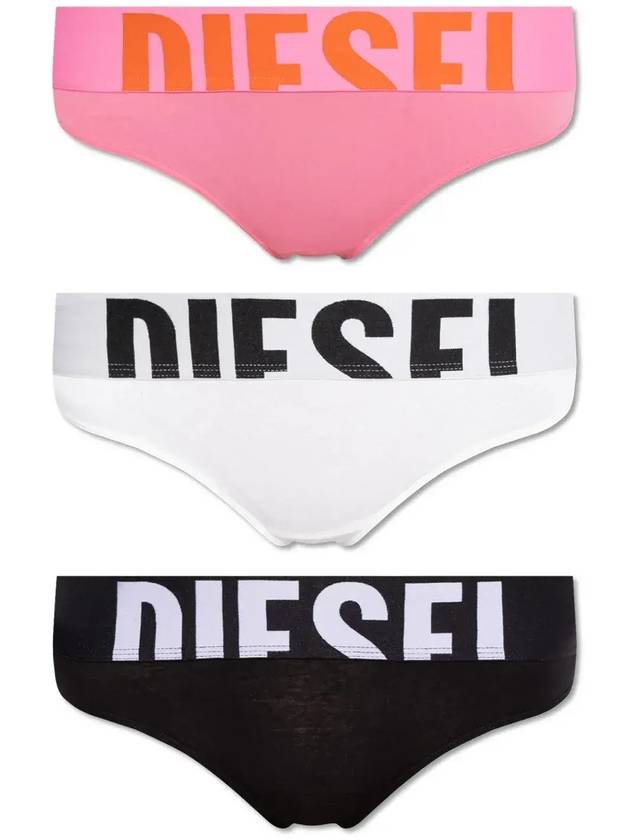 디젤 Ufst Stars 로고 허리띠 3팩 브리프 00SE0K0HMAU_E7224