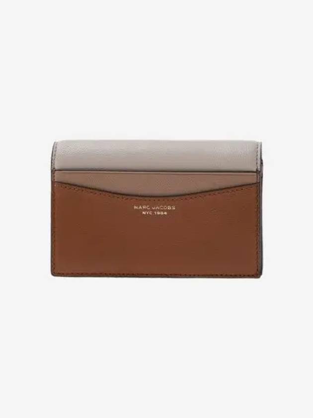 마크 제이콥스 더 슬림 84 컬러블럭 바이폴드 월렛 캐세이 스파이스 멀티 Marc Jacobs The Slim 84 Colorblock Bifold Wallet Cathay Spice Multi
