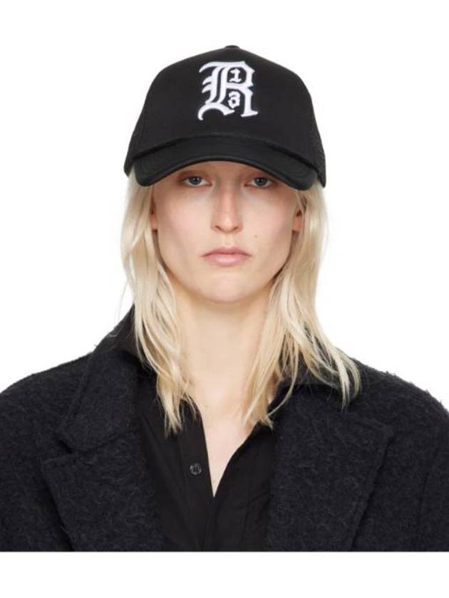 Black Baseball Cap 241021F016001