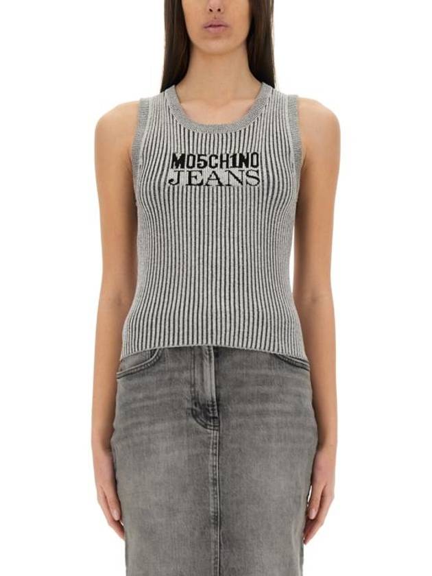 25SS 모스키노 반팔 티셔츠 08843205 1610 SILVER