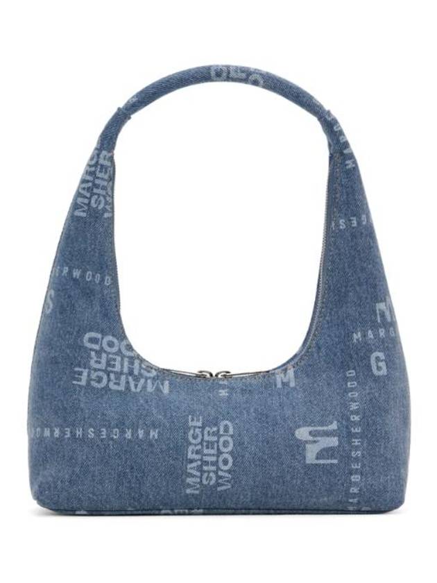 마지셔우드 블루 데님 숄더백 Denim
