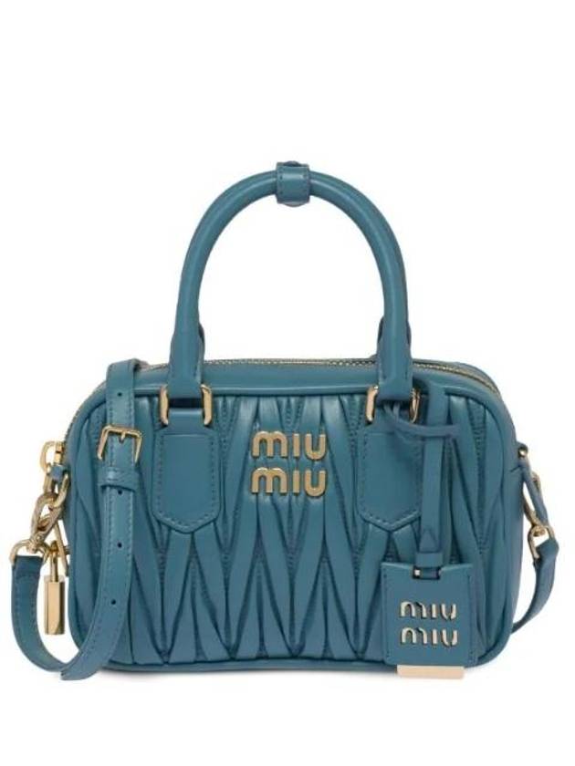 미우미우 아르카디 마틀라세 토트 백 5BB123VYOON88