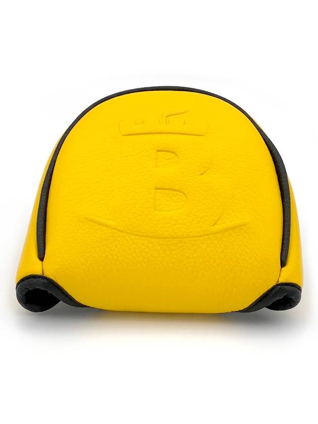 옐로우 레더 퍼터 커버_말렛