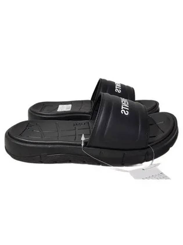 베트멍 USSRE4 BLACK WHTITE 여성 슬리퍼 블랙 VETEMENTS