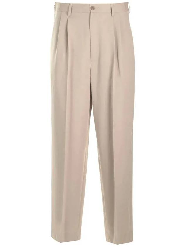 마글리아노 플리츠 디테일 테이퍼드 레그 팬츠 S68016307_02