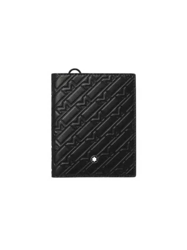 몽블랑 M 그램 4810 6cc 컴팩트 월렛 블랙 Montblanc M Gram 4810 6cc Compact Wallet Black