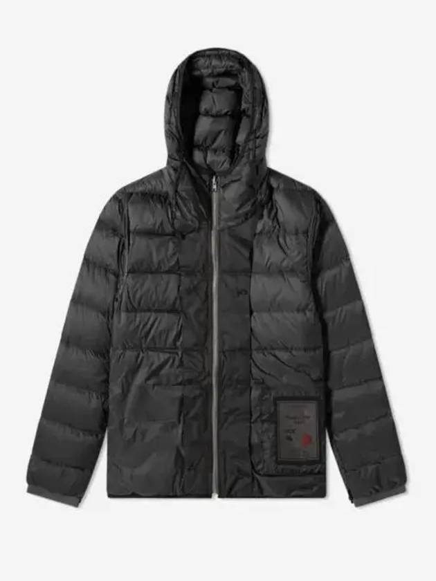 텐씨 후드 포켓 다운 라이너 차콜 Ten C Hooded Pocket Down Liner Charcoal