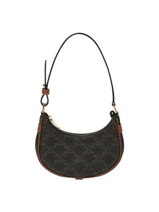 셀린느 트리옹프 캔버스 & 카프스킨 미니 아바 탄 Celine Mini Ava in Triomphe Canvas and Calfskin Tan