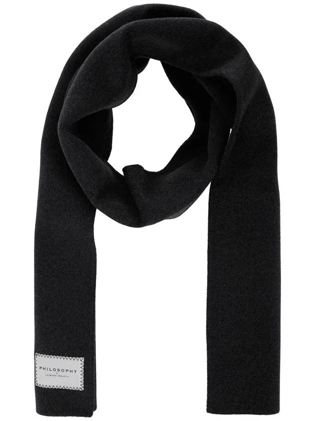 Philosophy Di Lorenzo Serafini 로고 패치 맥시 스카프 A33015759_0500