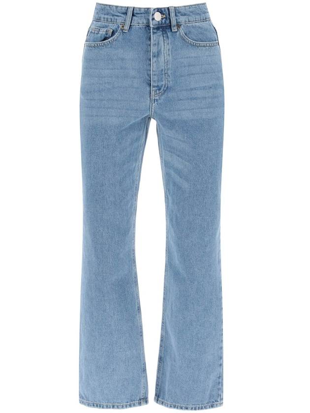 Milium Cropped Jeans In Organic Denim