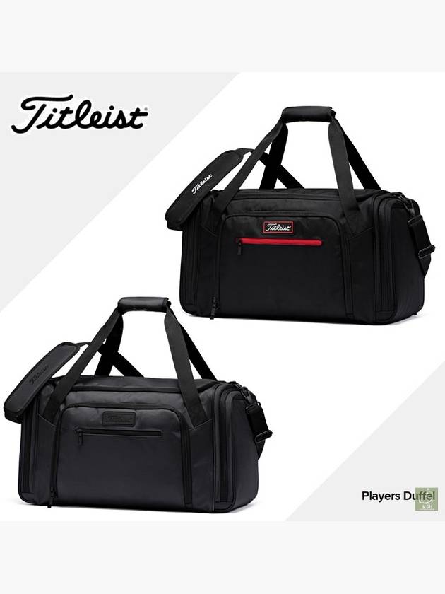 타이틀리스트 골프 가방 보스턴백 대용량 의류 신발 경량 여행용 남자 여성 보스톤 더플백