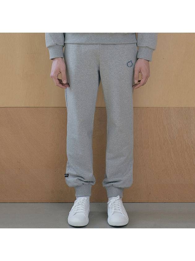 RC round logo jogger pants gray