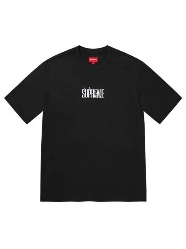 슈프림 스플래터 숏슬리브 탑 블랙 21SS Supreme Splatter S S Top Black 21SS