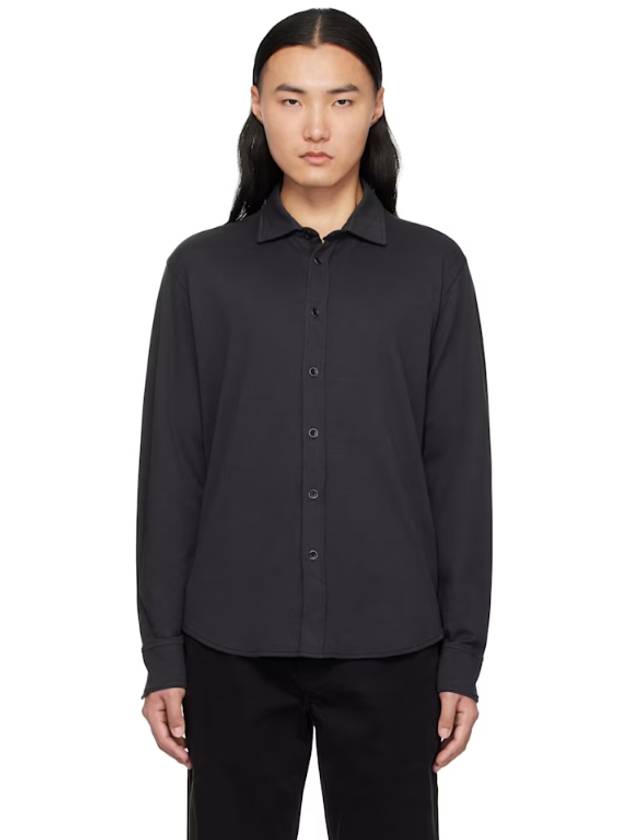 Black Tomlin Cotton Shirt 251055M192013