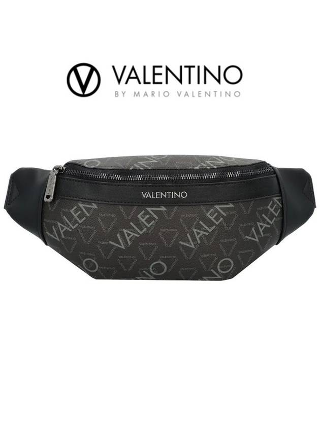 발렌티노 마리오 제피르 페니 로고 스트랩 범백 벨트백 VBS8CO08