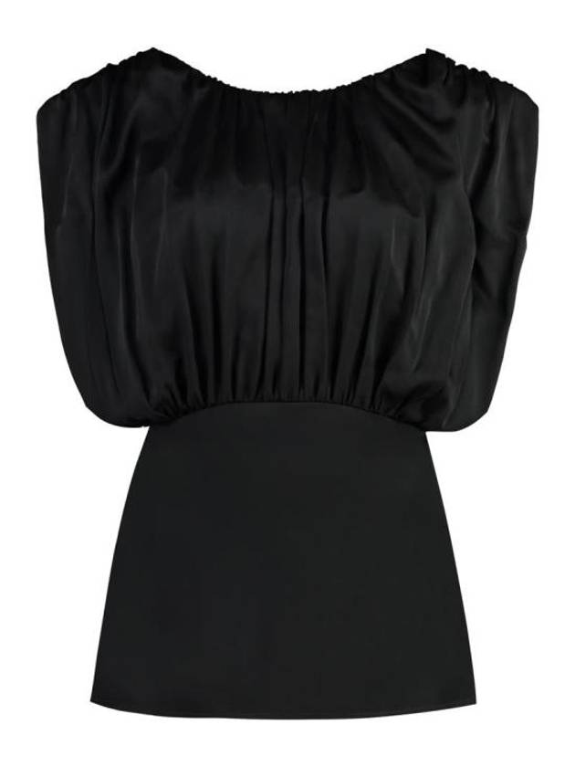 24SS 질샌더 라운지 웨어 J01NC0132J76018 001 BLACK